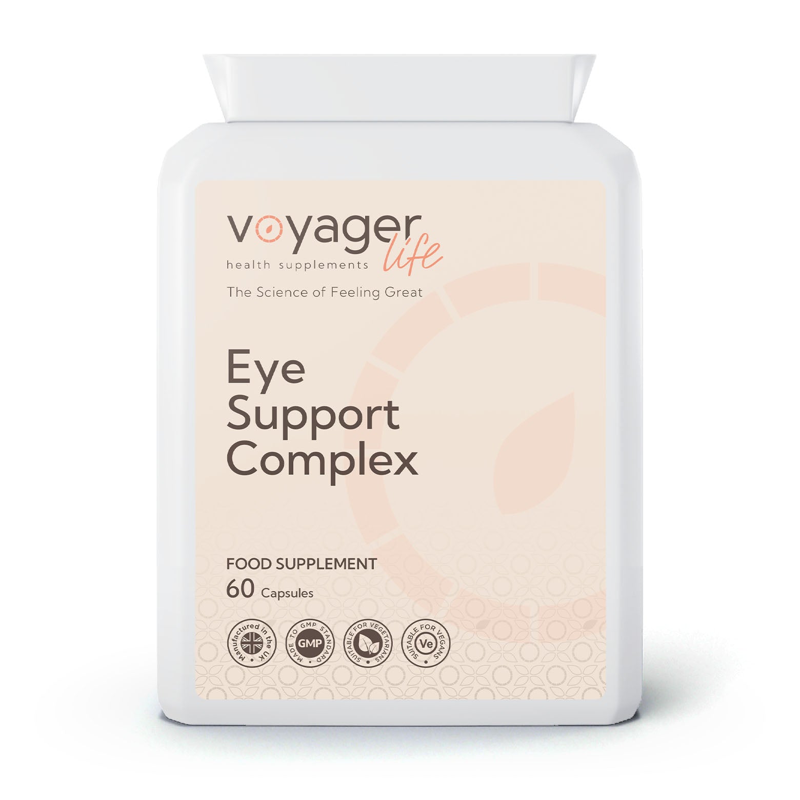 Voyager Eye Support Complex 60 Capsules - front view