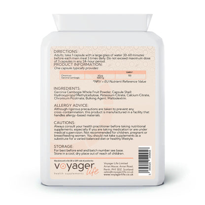 Voyager Garcinia Cambogia Complex 500mg 90 Capsules at The CBD Hut