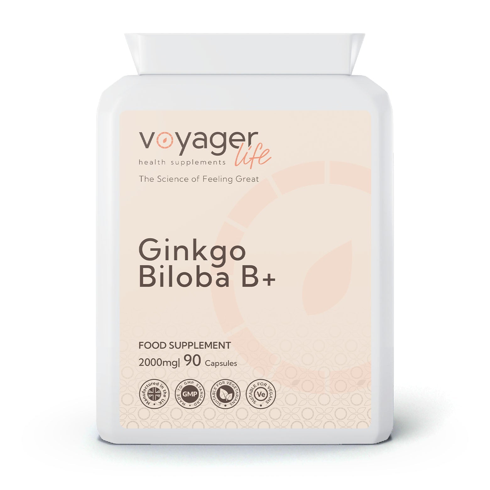 Voyager Ginkgo Biloba Complex 2000mg 90 Capsules