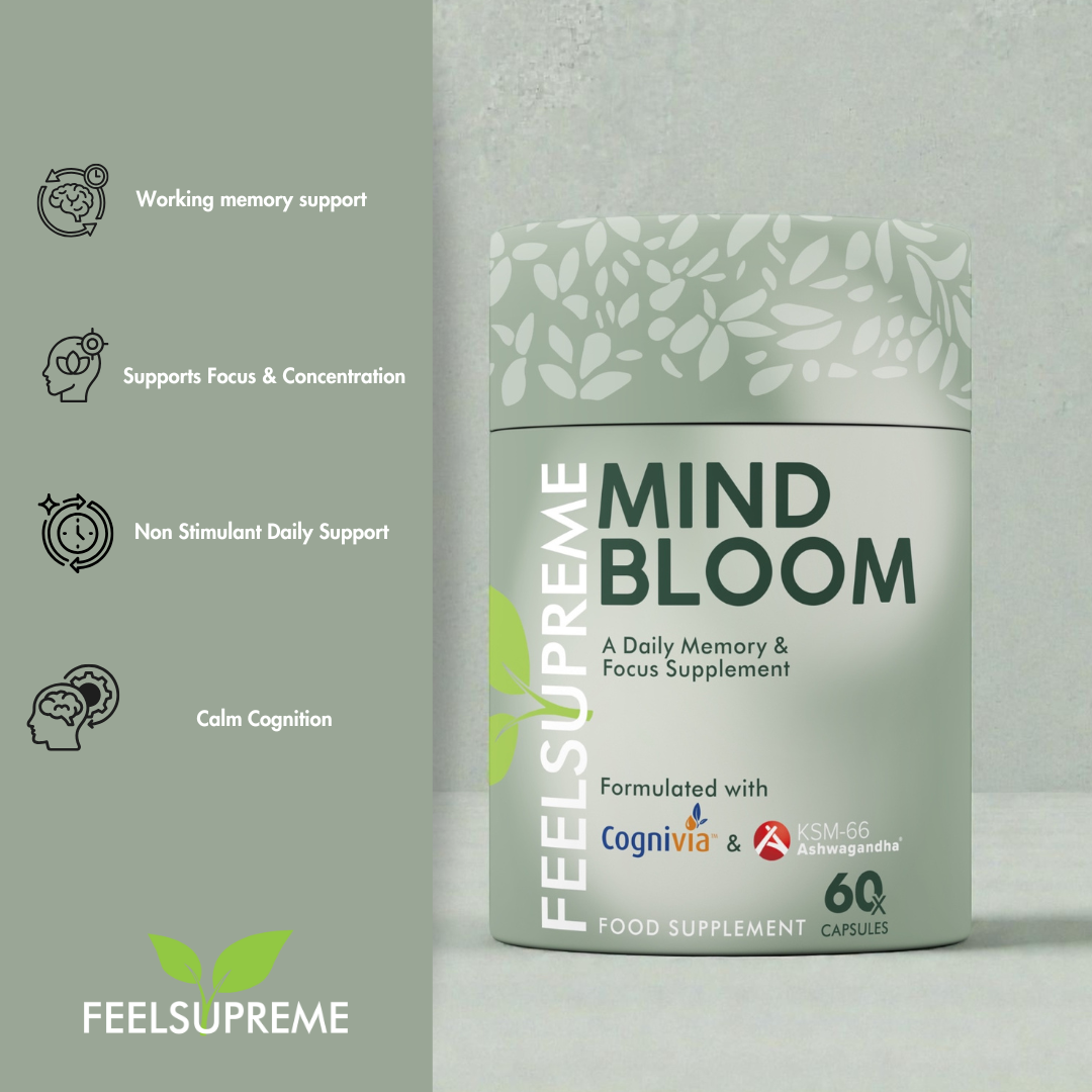 Feel Supreme Mind Bloom Memory & Focus Support