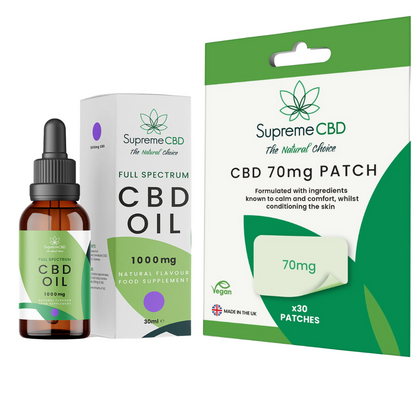Supreme CBD Sugar Free 24-7 Oil & Patches