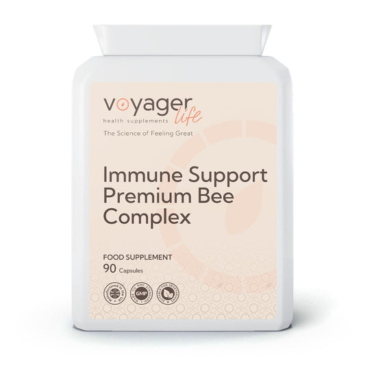 Voyager Immune Support Bee Complex 60 Capsules - front view
