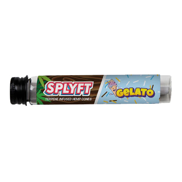 SPLYFT Cannabis Terpene Infused Hemp Blunt Cones – Gelato | The CBD Hut