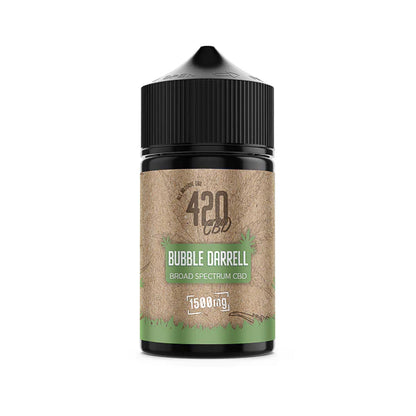 420 E-liquids 1500mg Broad-Spectrum CBD Vape Juice - Bubble Darrell | The CBD Hut