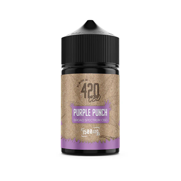 420 E-liquids 1500mg Broad-Spectrum CBD Vape Juice - Purple Punch | The CBD Hut