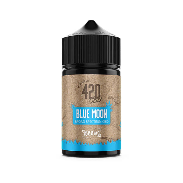 420 E-liquids 1500mg Broad-Spectrum CBD Vape Juice - Blue Moon | The CBD Hut