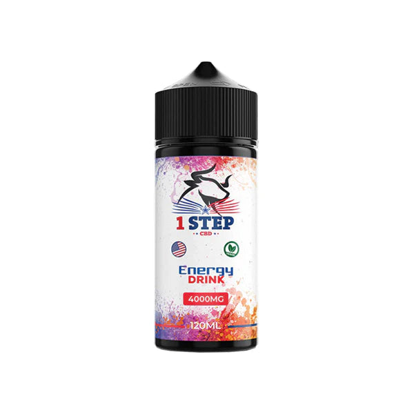 1 Step CBD 4000mg CBD E-liquids - Energy Drink | The CBD Hut
