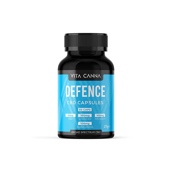 Vita Canna 500mg Functional CBD Capsules - 50 Caps - Defence | The CBD Hut