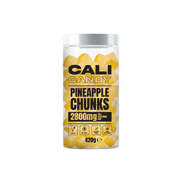 The Cali CBD Co 2800mg CBD Sweets - Pineapple Express | The CBD Hut