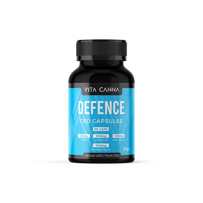 Vita Canna 1000mg Functional CBD Capsules - 50 Caps - Defence | The CBD Hut