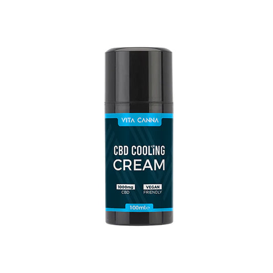 Vita Canna 1000mg CBD Cooling Cream - 100ml | The CBD Hut
