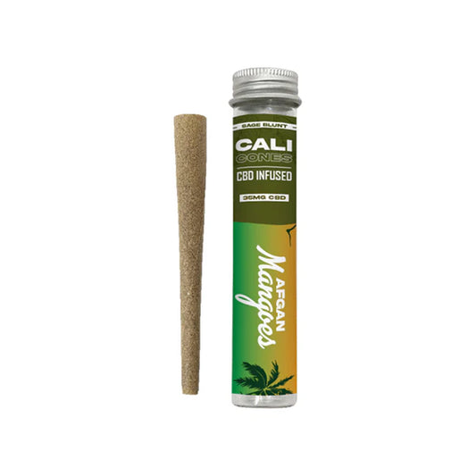 The Cali CBD Co Sage 30mg CBD Infused Cone - Afgan Mangoes | The CBD Hut