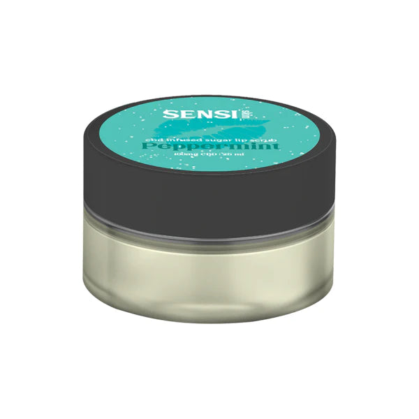 Sensi Skin 100mg CBD Sugar Lip Scrub - Peppermint (BUY 1 GET 1 FREE) | The CBD Hut