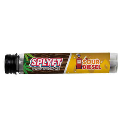 SPLYFT Cannabis Terpene Infused Hemp Blunt Cones – Sour Diesel | The CBD Hut
