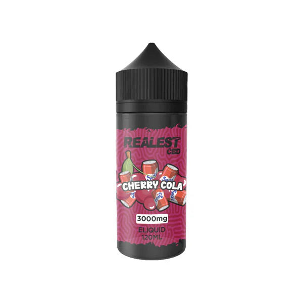 Realest CBD 3000mg Broad Spectrum CBD E-Liquid - Cherry Cola (BUY 1 GET 1 FREE) | The CBD Hut
