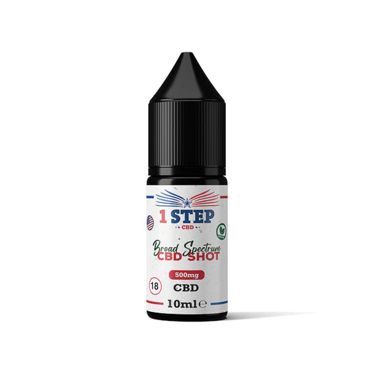 1 Step CBD 500mg CBD Shot - 10ml | The CBD Hut