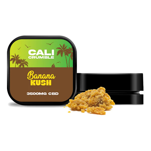 The Cali CBD Co CALI CRUMBLE 90% 3500mg CBD Crumble - Banana Kush | The CBD Hut