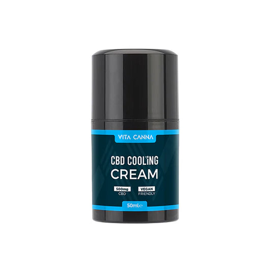 Vita Canna 500mg CBD Cooling Cream - 50ml | The CBD Hut