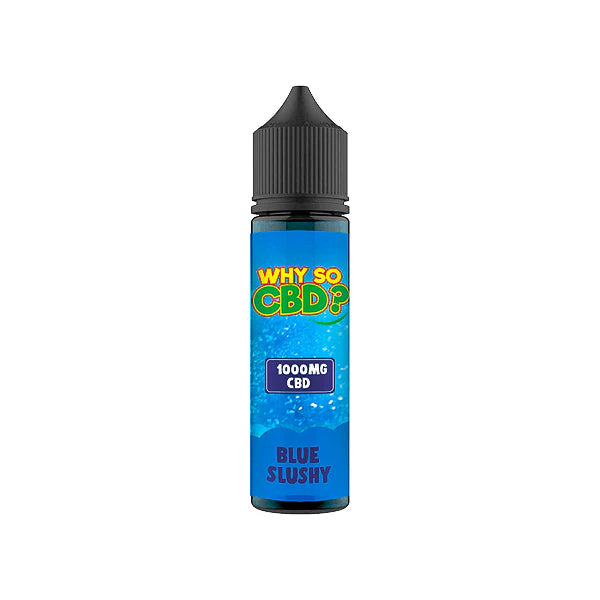 Why So CBD? 1000mg CBD E-Liquid - 60ml - Blue Slushy | The CBD Hut