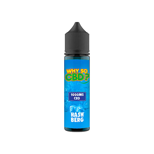 Why So CBD? 1000mg CBD E-Liquid - 60ml - Hash Berg | The CBD Hut