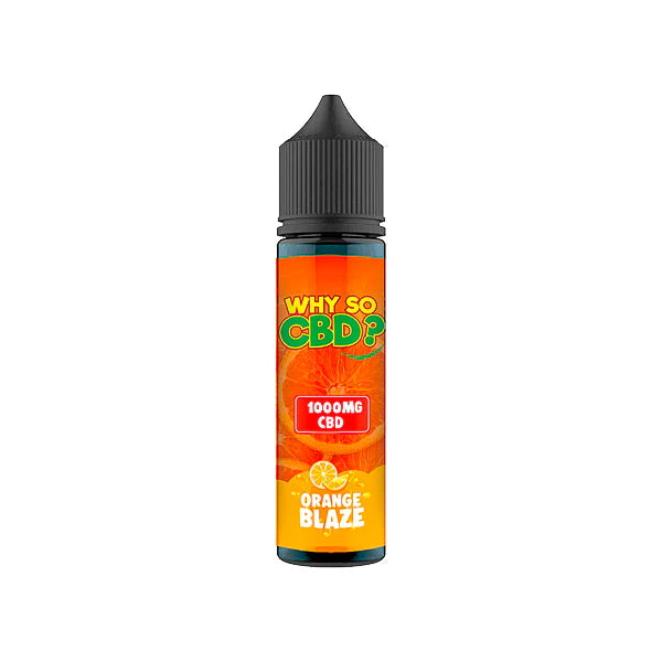 Why So CBD? 1000mg CBD E-Liquid - 60ml - Orange Blaze | The CBD Hut