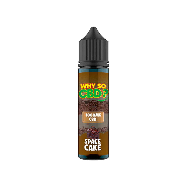 Why So CBD? 1000mg CBD E-Liquid - 60ml - Space Cake | The CBD Hut