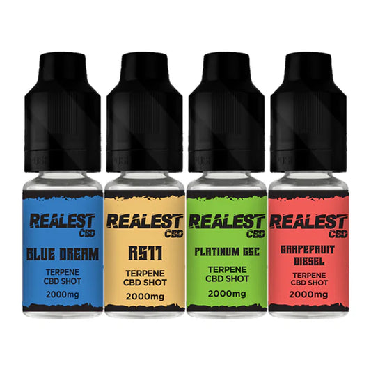 Realest CBD 2000mg CBD Terpene Booster Shot - 10ml (BUY 1 GET 1 FREE) | The CBD Hut