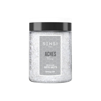 Sensi CBD 1000mg CBD Infused Bath Salts - Aches & Pains (BUY 1 GET 1 FREE) | The CBD Hut