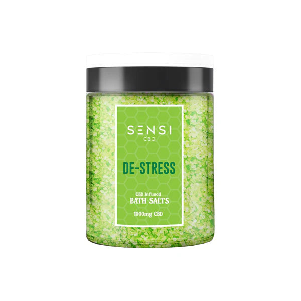 Sensi CBD 1000mg CBD Infused Bath Salts - De-Stress (BUY 1 GET 1 FREE) | The CBD Hut