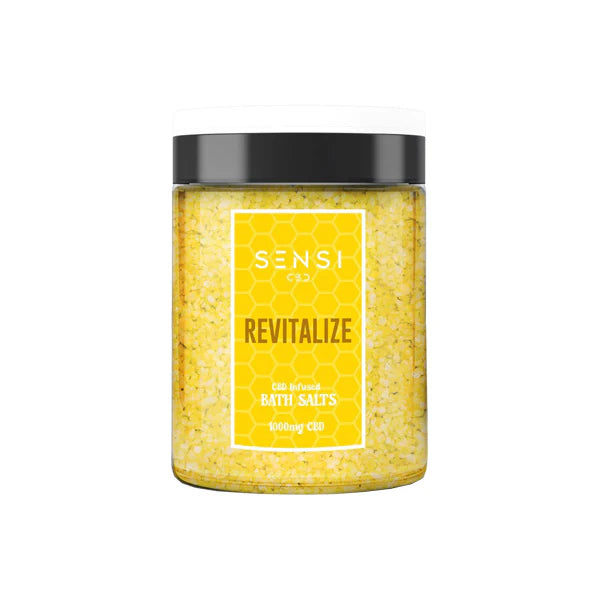 Sensi CBD 1000mg CBD Infused Bath Salts - Revitalize (BUY 1 GET 1 FREE) | The CBD Hut