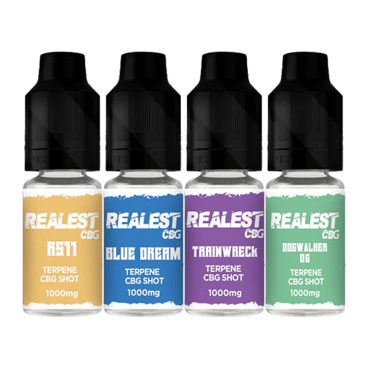 Realest CBD 1000mg CBG Terpene Booster Shot - 10ml (BUY 1 GET 1 FREE) | The CBD Hut