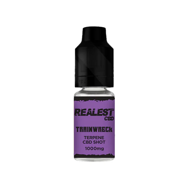 Realest CBD 1000mg CBD Terpene Booster Shot - Trainwreck (BUY 1 GET 1 FREE) | The CBD Hut