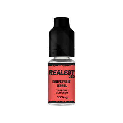 Realest CBD 500mg CBD Terpene Booster Shot - Grapefruit Diesel (BUY 1 GET 1 FREE) | The CBD Hut