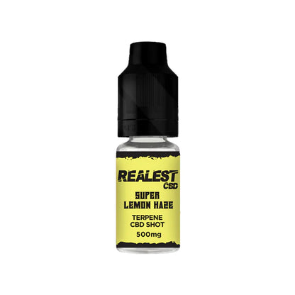 Realest CBD 500mg CBD Terpene Booster Shot - Super Lemon Haze (BUY 1 GET 1 FREE) | The CBD Hut