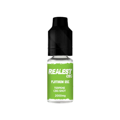 Realest CBD 2000mg CBG Terpene Booster Shot - Platinum GSC (BUY 1 GET 1 FREE) | The CBD Hut