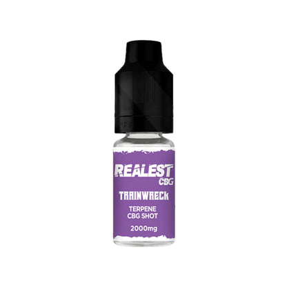 Realest CBD 2000mg CBG Terpene Booster Shot - Trainwreck (BUY 1 GET 1 FREE) | The CBD Hut