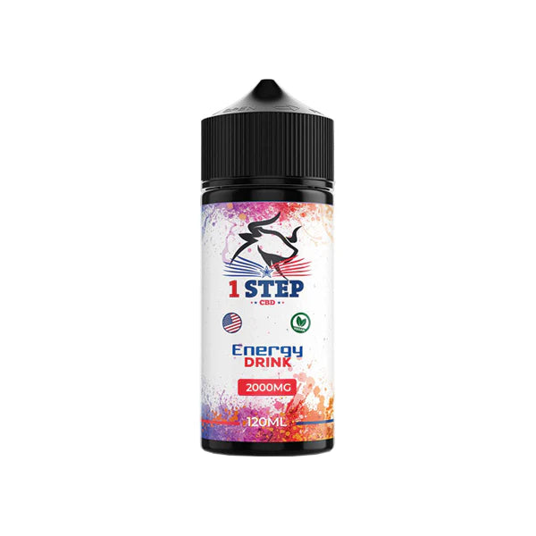 1 Step CBD 2000mg CBD E-liquids - Energy Drink | The CBD Hut
