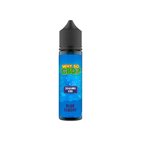 Why So CBD? 2000mg Full Spectrum CBD E-Liquid - 60ml - Blue Slushy | The CBD Hut