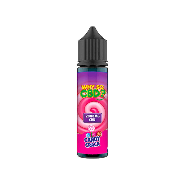 Why So CBD? 2000mg Full Spectrum CBD E-Liquid - 60ml - Candy Crack | The CBD Hut