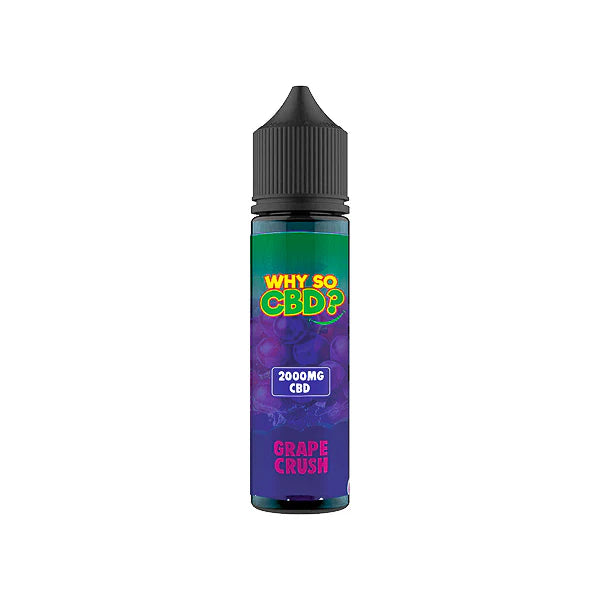 Why So CBD? 2000mg Full Spectrum CBD E-Liquid - 60ml - Grape Crush | The CBD Hut