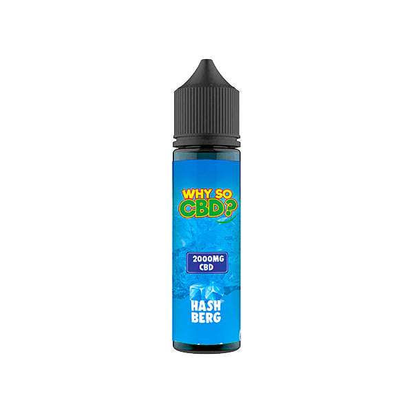 Why So CBD? 2000mg Full Spectrum CBD E-Liquid - 60ml - Hash Berg | The CBD Hut