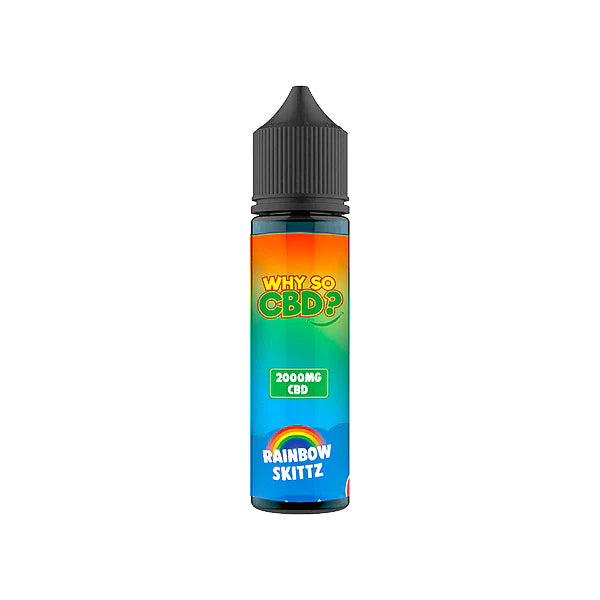 Why So CBD? 2000mg Full Spectrum CBD E-Liquid - 60ml - Rainbow Skittz | The CBD Hut