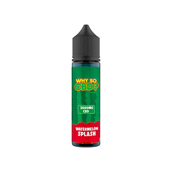 Why So CBD? 2000mg Full Spectrum CBD E-Liquid - 60ml - Watermelon Splash | The CBD Hut