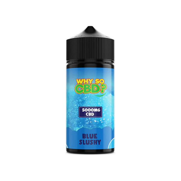 Why So CBD? 5000mg Full Spectrum CBD E-Liquid - 120ml - Blue Slushy | The CBD Hut