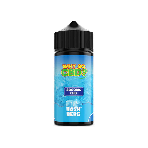 Why So CBD? 5000mg Full Spectrum CBD E-Liquid - 120ml - Hash Berg | The CBD Hut