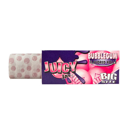 Juicy Jay Big Size Flavoured 5M Rolls - 24 Packs - Bubblegum | The CBD Hut
