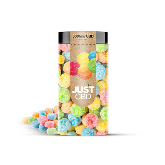 Just CBD 3000mg Gummies - 600g Tub  - Emoji Gummies | The CBD Hut