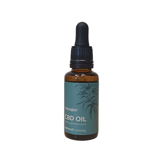 Voyager 2000mg CBD Oil - 30ml - Natural | The CBD Hut