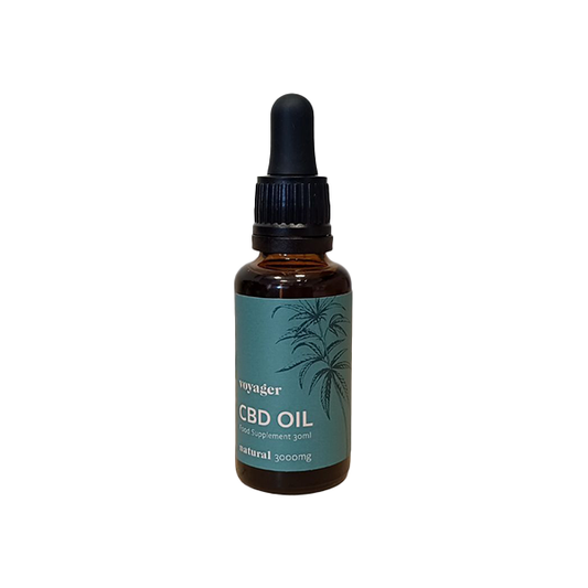 Voyager 3000mg CBD Oil - 30ml - Natural | The CBD Hut