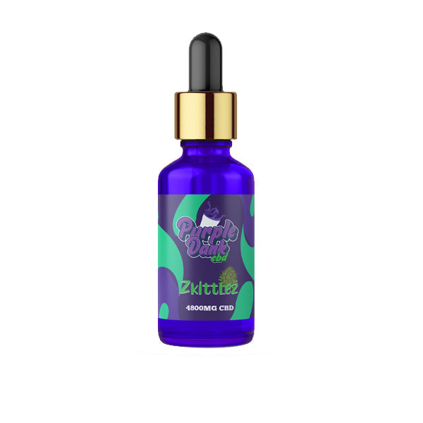 Purple Dank 4800mg CBD Terpene Oil - 30ml - zkittlez (BUY 1 GET 1 FREE) | The CBD Hut